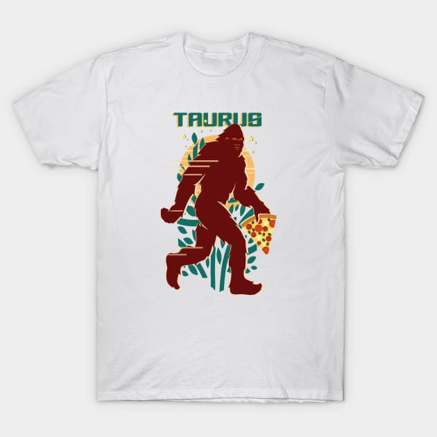 Taurus Horoscope Sign T-Shirt by PalmGallery